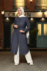 شيميز جينز طويل